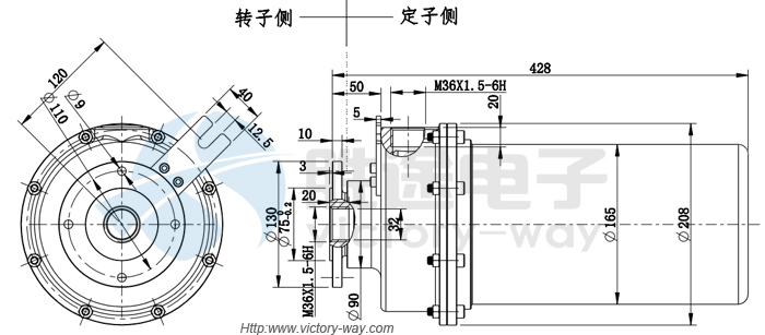 清倉機滑環(huán)尺寸圖
